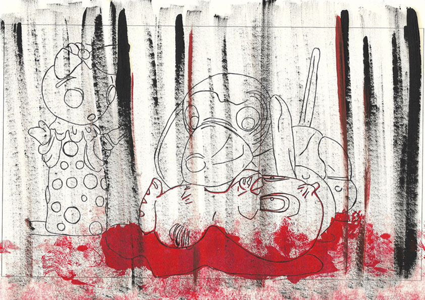 Töréspontok Hajgató Terézia kiállítása