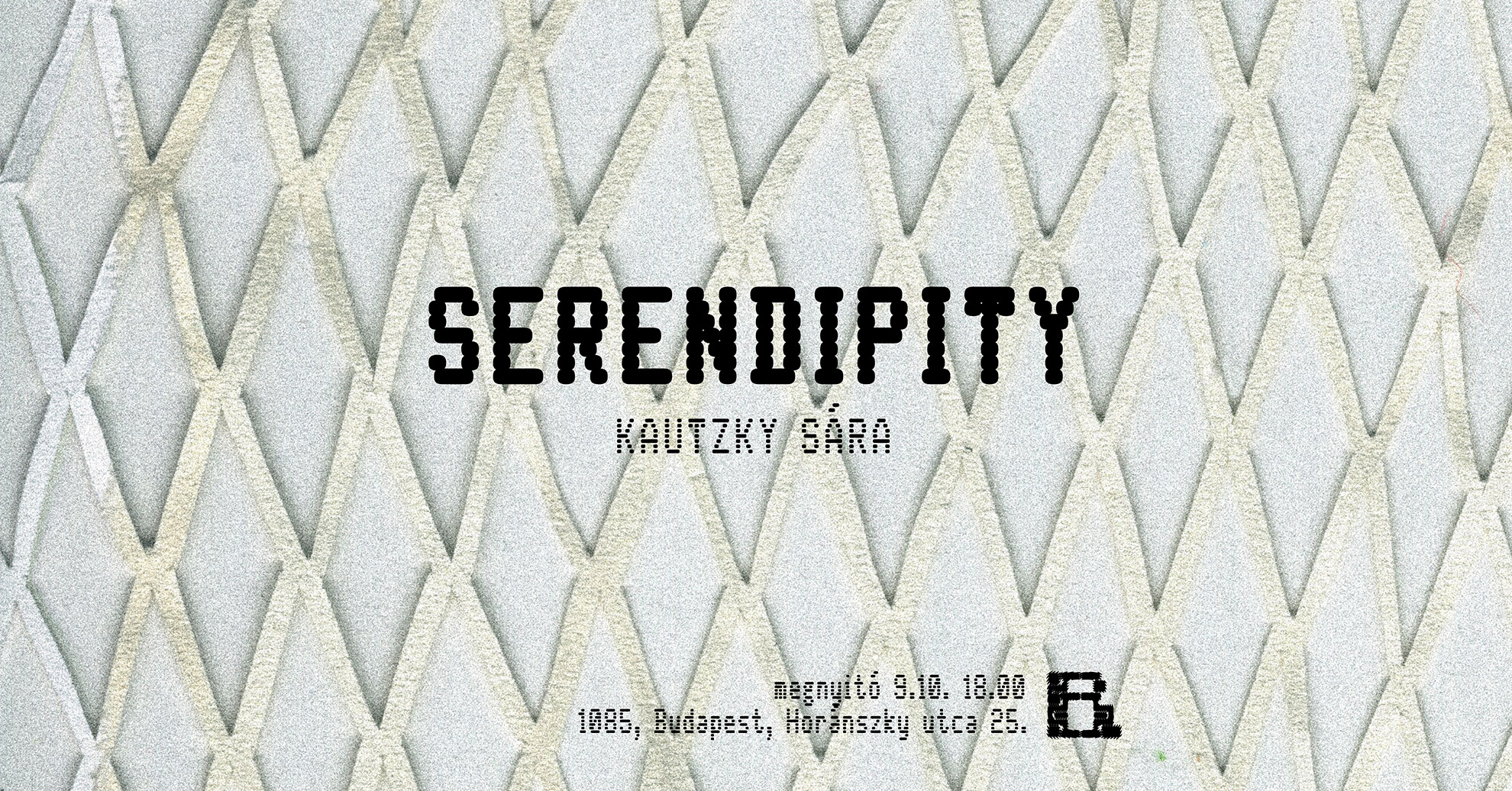 Serendipity Kautzky Sára önálló kiállítása