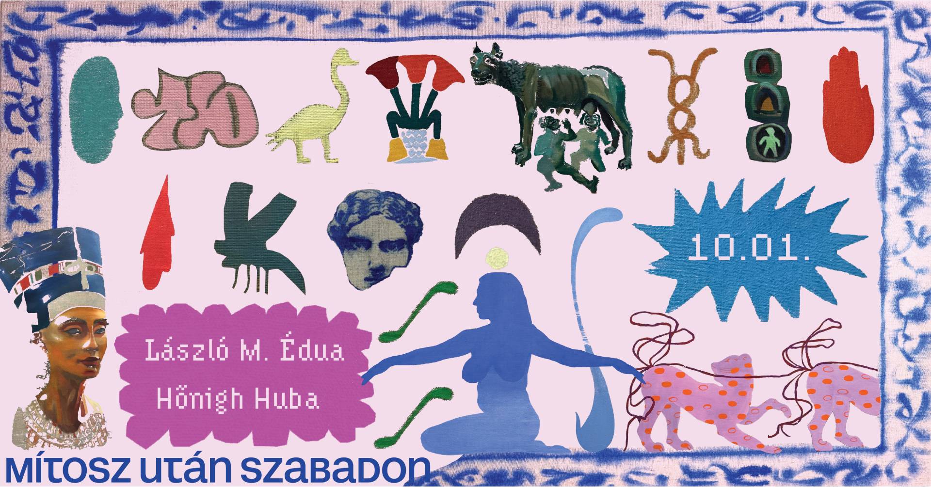 Mítosz után szabadon Hőnigh Huba és László Mária Édua kiállítása